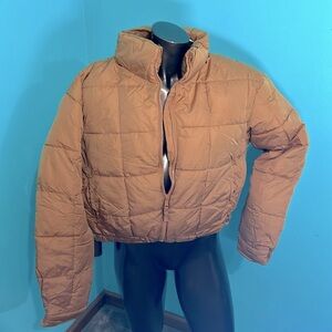 Aeropostale Remixed Down Cropped Puffer Coat - LG - New! 🛍️